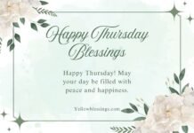 Happy Thursday Blessings Happy Thursday Blessings