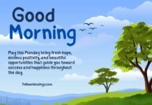 Good Morning Monday blessings