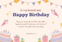 Birthday wishes for your dad