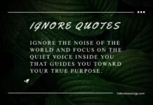 Ignore Quotes