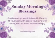 Sunday Morning Blessings