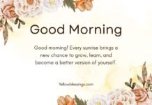 Deep Meaningful Good Morning Life Quotes