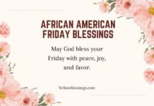African American Friday Blessings