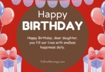 Heart touching birthday wishes for daughter