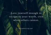 Quotes for Love Yourself